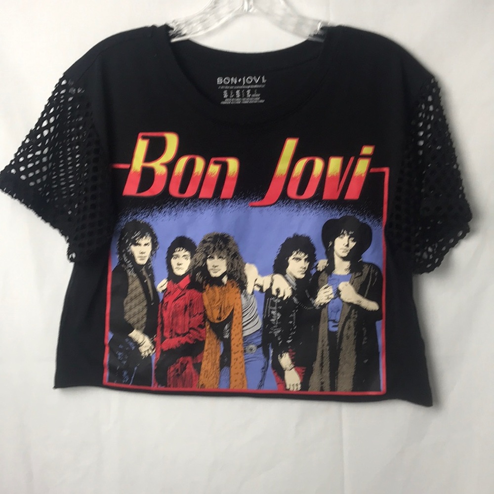 Bon Jovi crop top